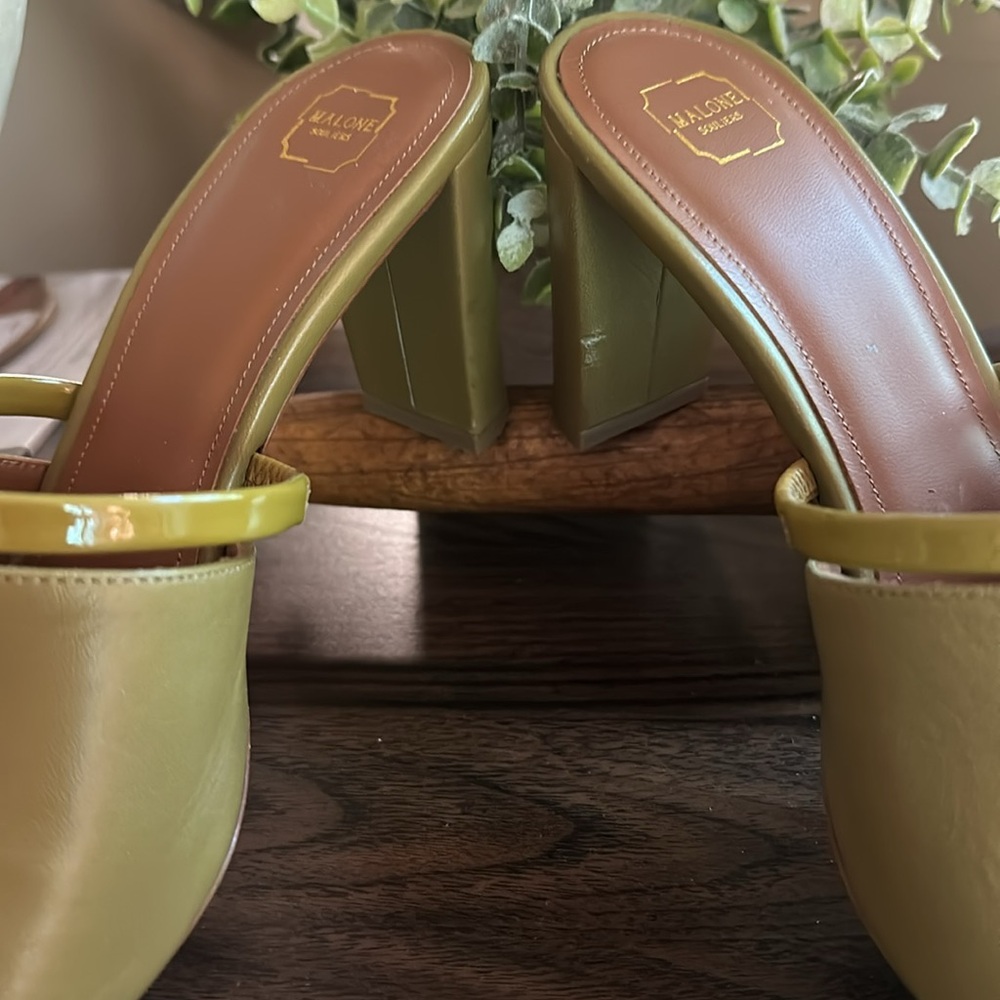 Malone Souliers Demi Cutout Leather Mules - Picture 10 of 12